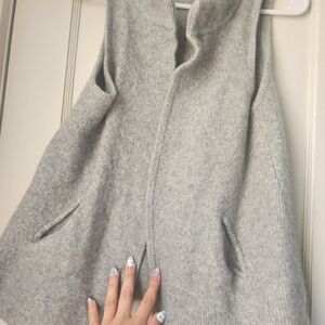 Gray Women's Sweater Vest